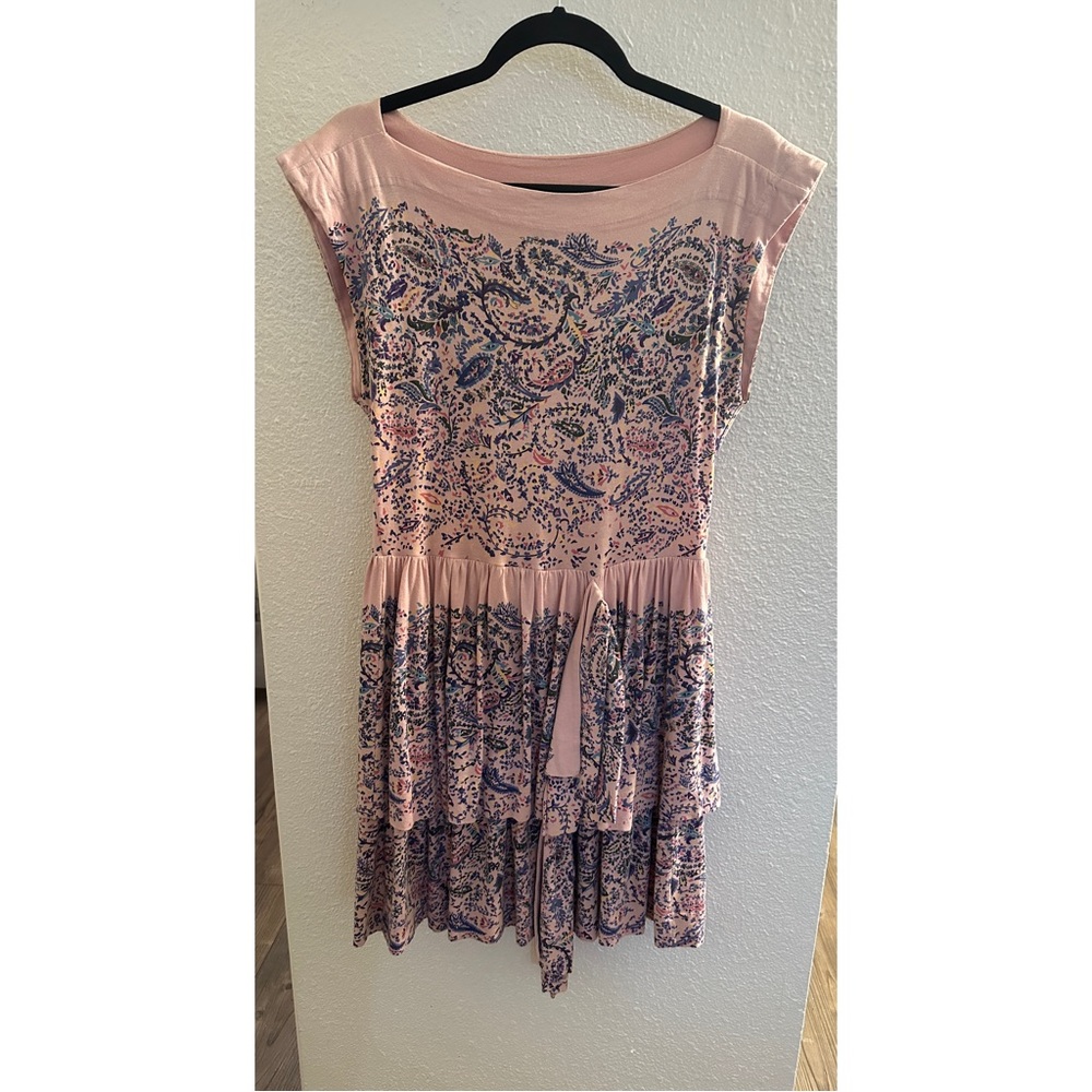 Marc By Marc Jacobs Mini Dress in Blush Pink